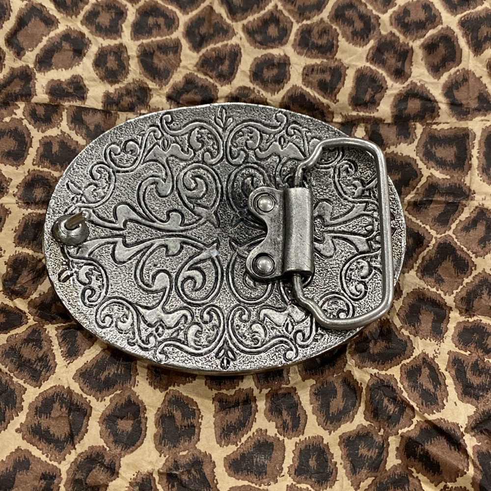 Handcrafted Rhinestone Belt Buckle - Picture 2 of 4